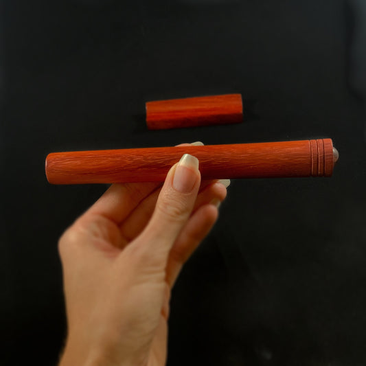 Handmade Wooden Pocket Teleidoscope - Padauk