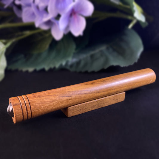 Handmade Wooden Pocket Teleidoscope - Walnut