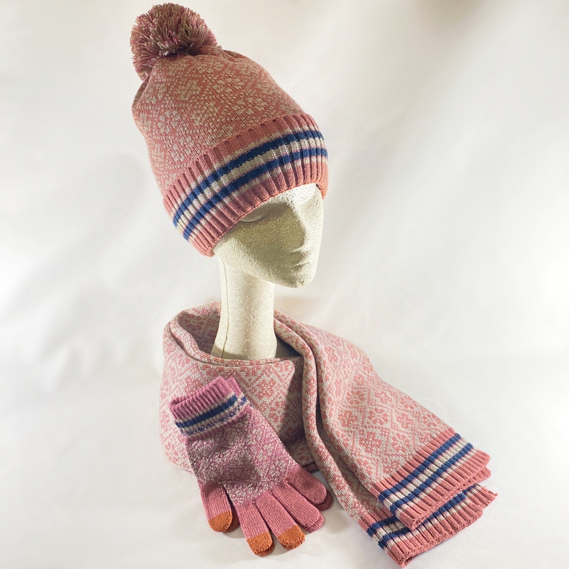 Gloves Winter Hat And Scarf Set Betsey Johnson Pearly Girl Gloves