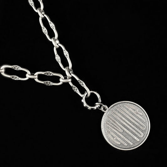 Silver Amour Charm Pendant Necklace - La Vie Parisienne by Catherine Popesco