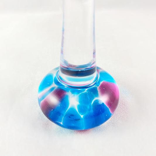 Hand Blown Glass Ring Holder, #8 - Unique Jewelry Storage, Made in USA