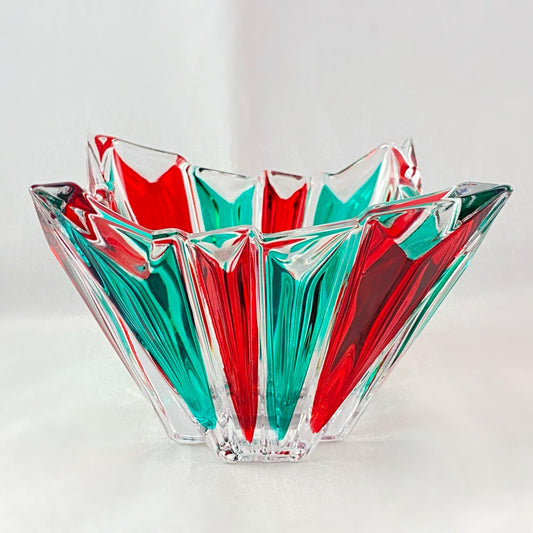 Venetian Glass Princess Votive Holder - Handmade in Italy, Colorful Murano Glass Candle Holder