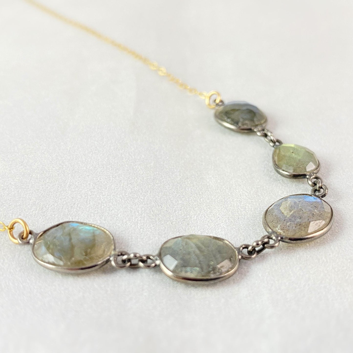Labradorite Necklace, Handmade in USA - Avaasi