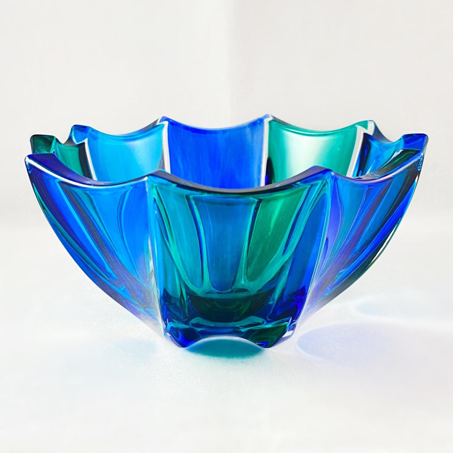 Venetian Glass Calypso SD Votive Holder - Handmade in Italy, Colorful Murano Glass