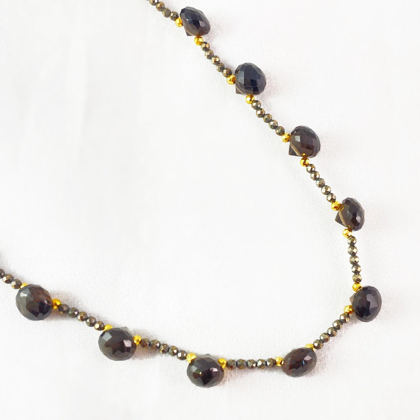 Smoky Quartz Necklace, Handmade in USA - Avaasi