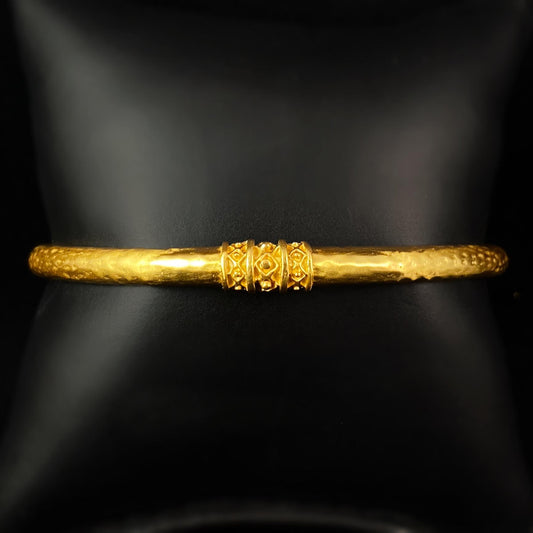 Gold Bangle Bracelet - Julie Vos Jewelry