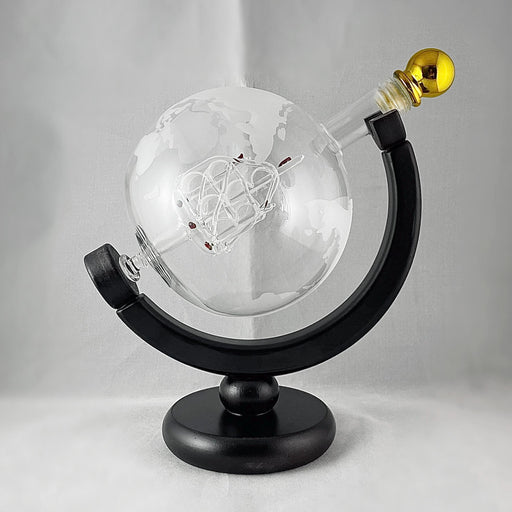 Globe Decanter and Stand