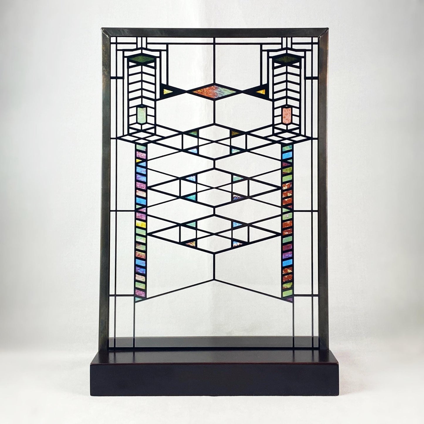 Frank Lloyd Wright Robie House Window Art Glass