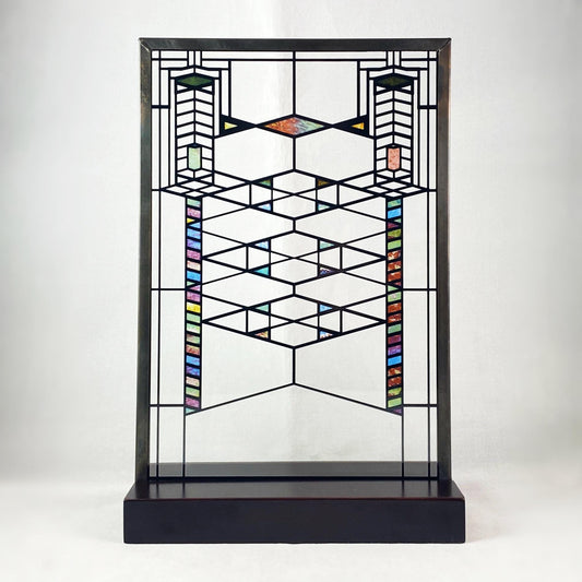 Frank Lloyd Wright Robie House Window Art Glass