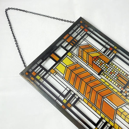 Frank Lloyd Wright Autumn Sumac Art Glass