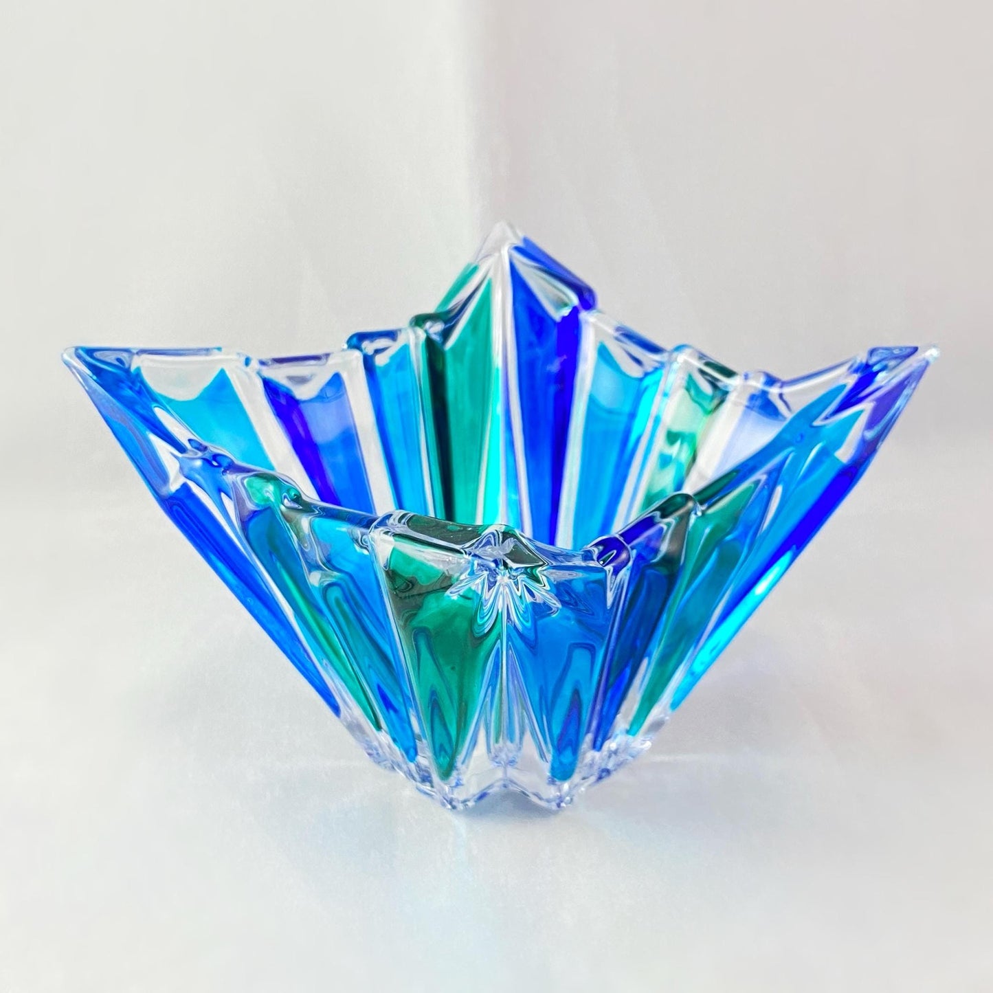 Venetian Glass Princess SD Votive Holder - Handmade in Italy, Colorful Murano Glass Candle Holder