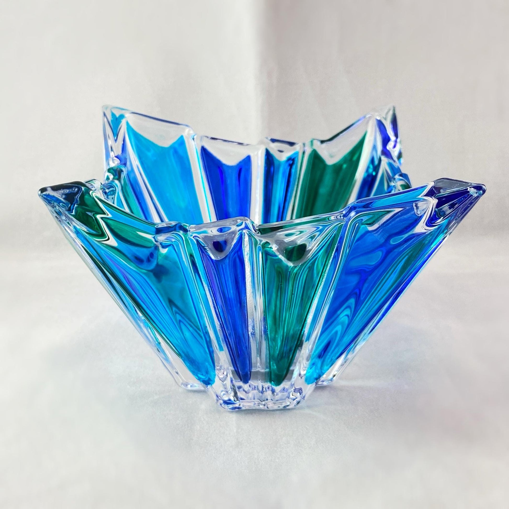 Venetian Glass Princess SD Votive Holder - Handmade in Italy, Colorful Murano Glass Candle Holder