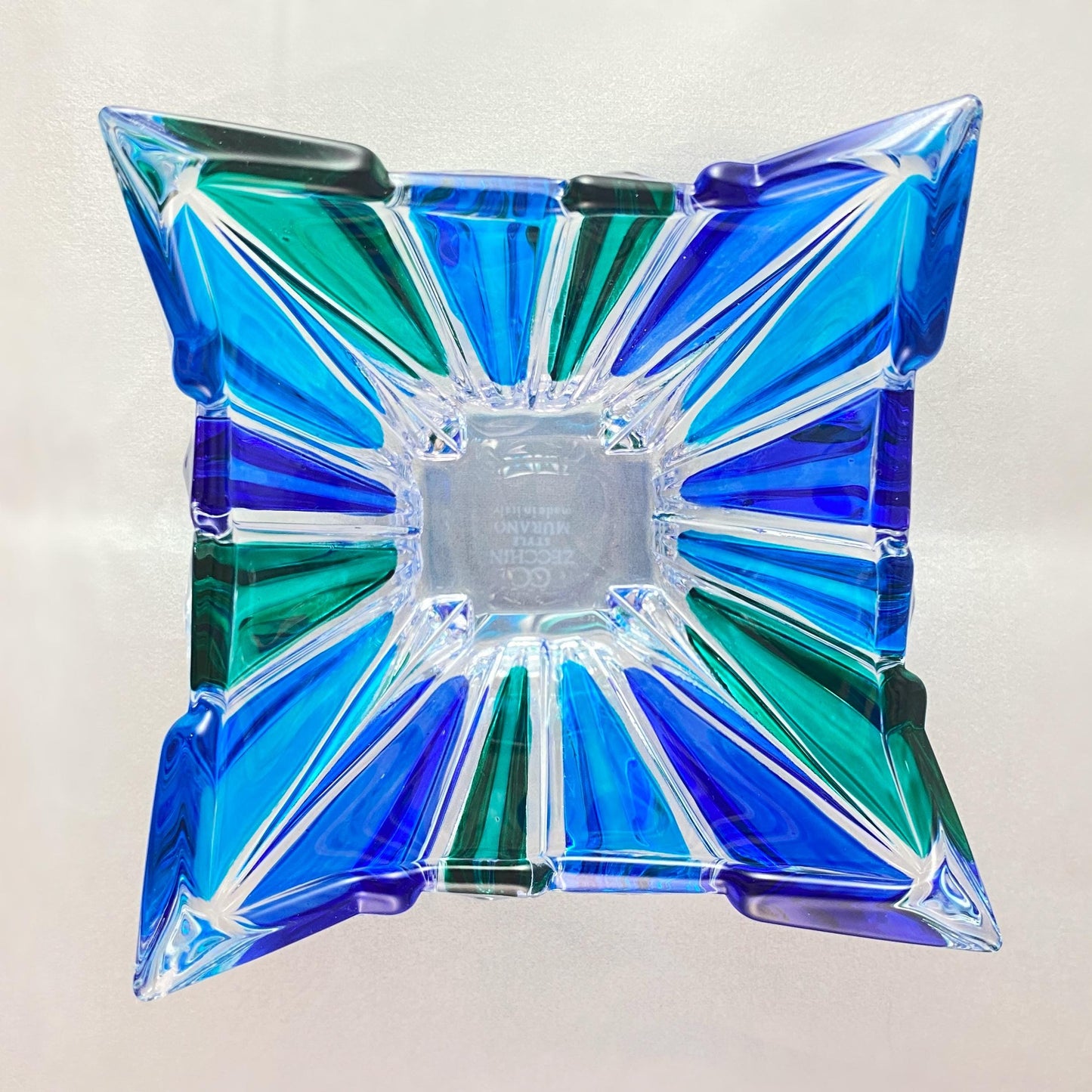 Venetian Glass Princess SD Votive Holder - Handmade in Italy, Colorful Murano Glass Candle Holder