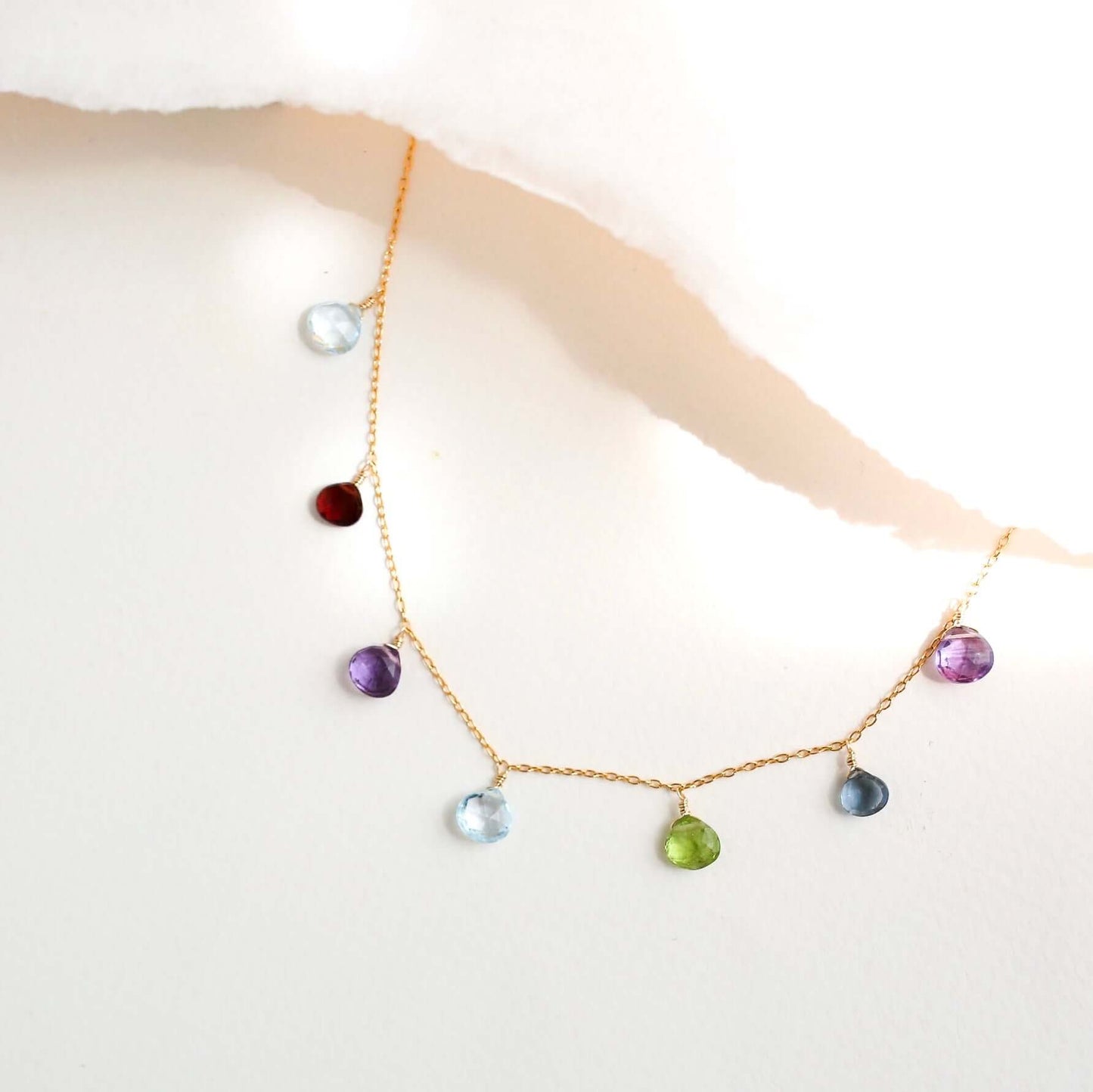 Rainbow Sparkler Necklace