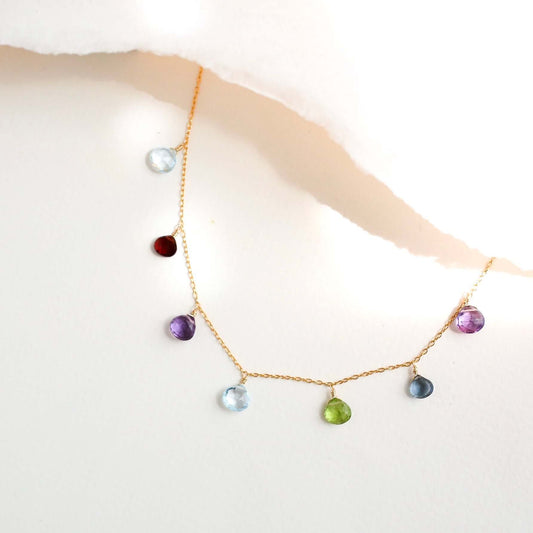 Rainbow Sparkler Necklace