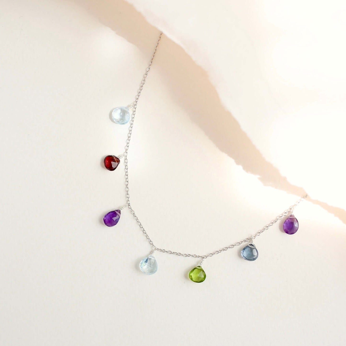 Rainbow Sparkler Necklace