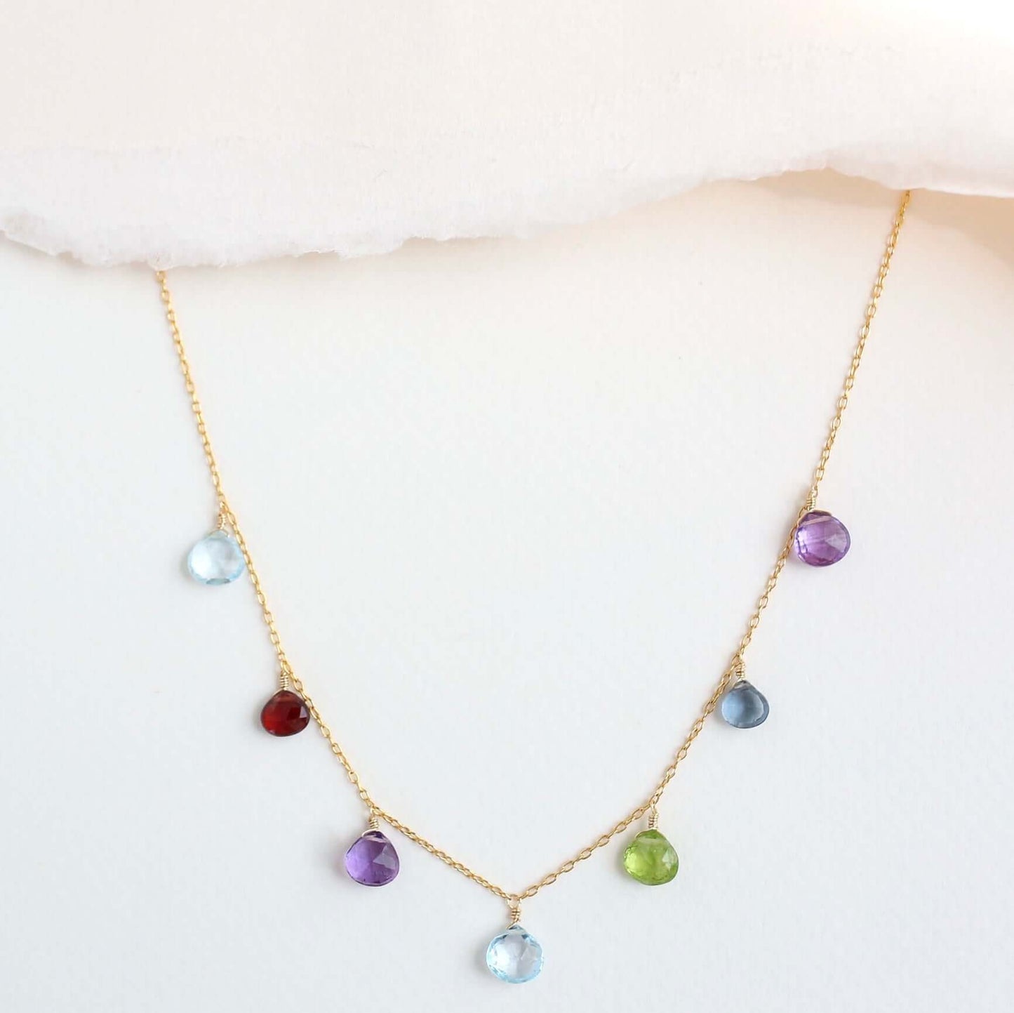 Rainbow Sparkler Necklace