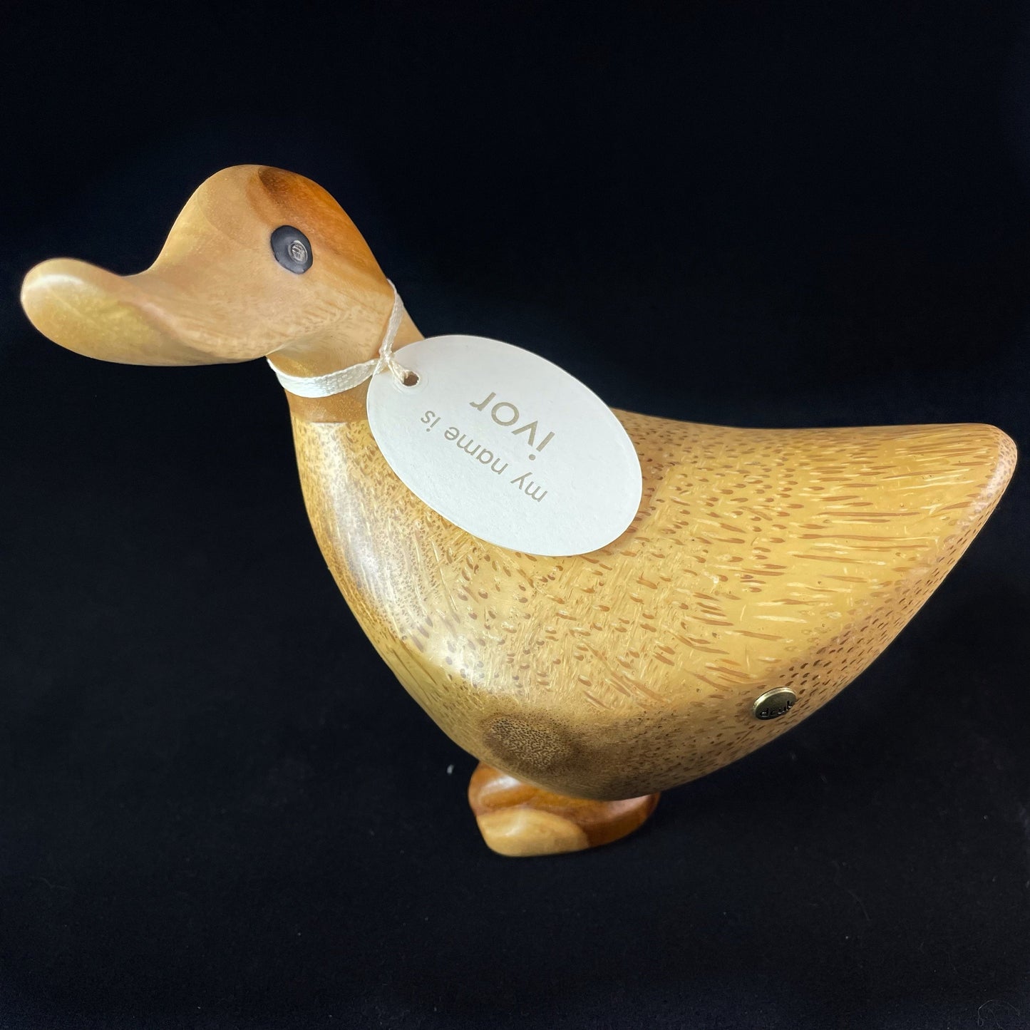 Ivor - Hand-carved and Hand-painted Bamboo Ducks