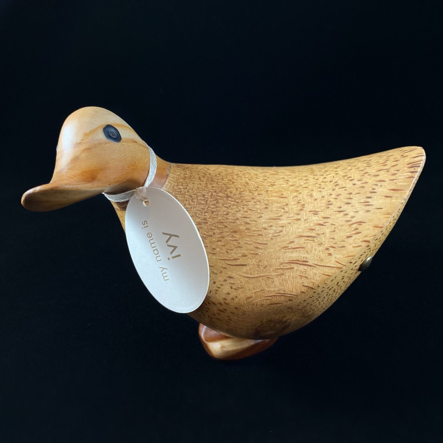 Ivy - Hand-carved and Hand-painted Bamboo Ducks