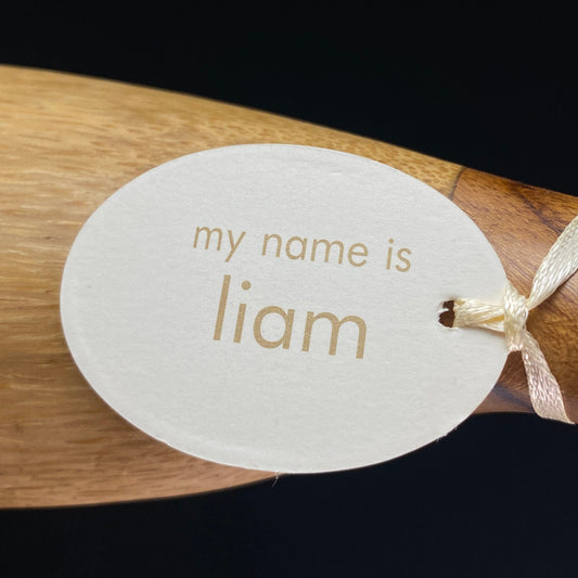 Liam - Hand-carved and Hand-painted Bamboo Duck