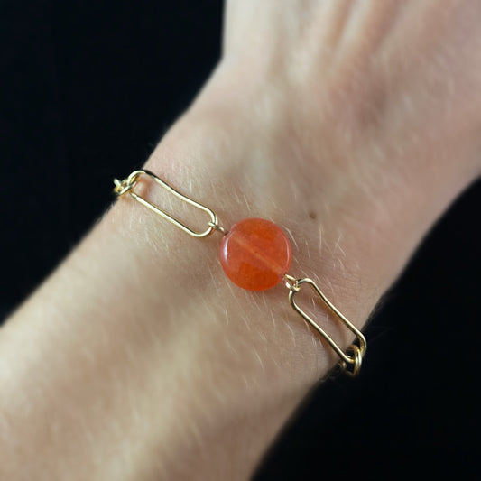 Lollipop Bracelet - Orange