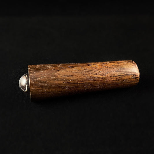 Mini Handmade Wooden Teleidoscope - Walnut