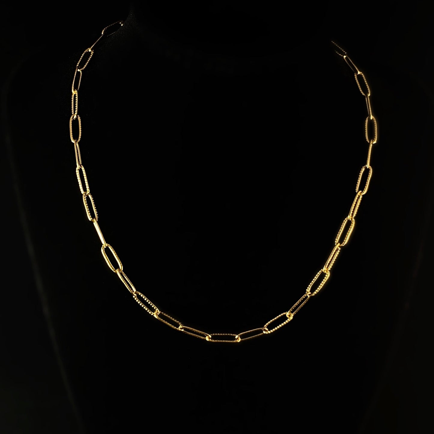 Minimal Gold Chain Linking Necklace - 3Souls