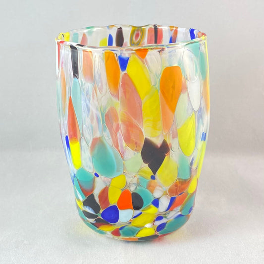 Multicolor Glass, Venetian Glass - Handmade in Italy, Colorful Murano Glass