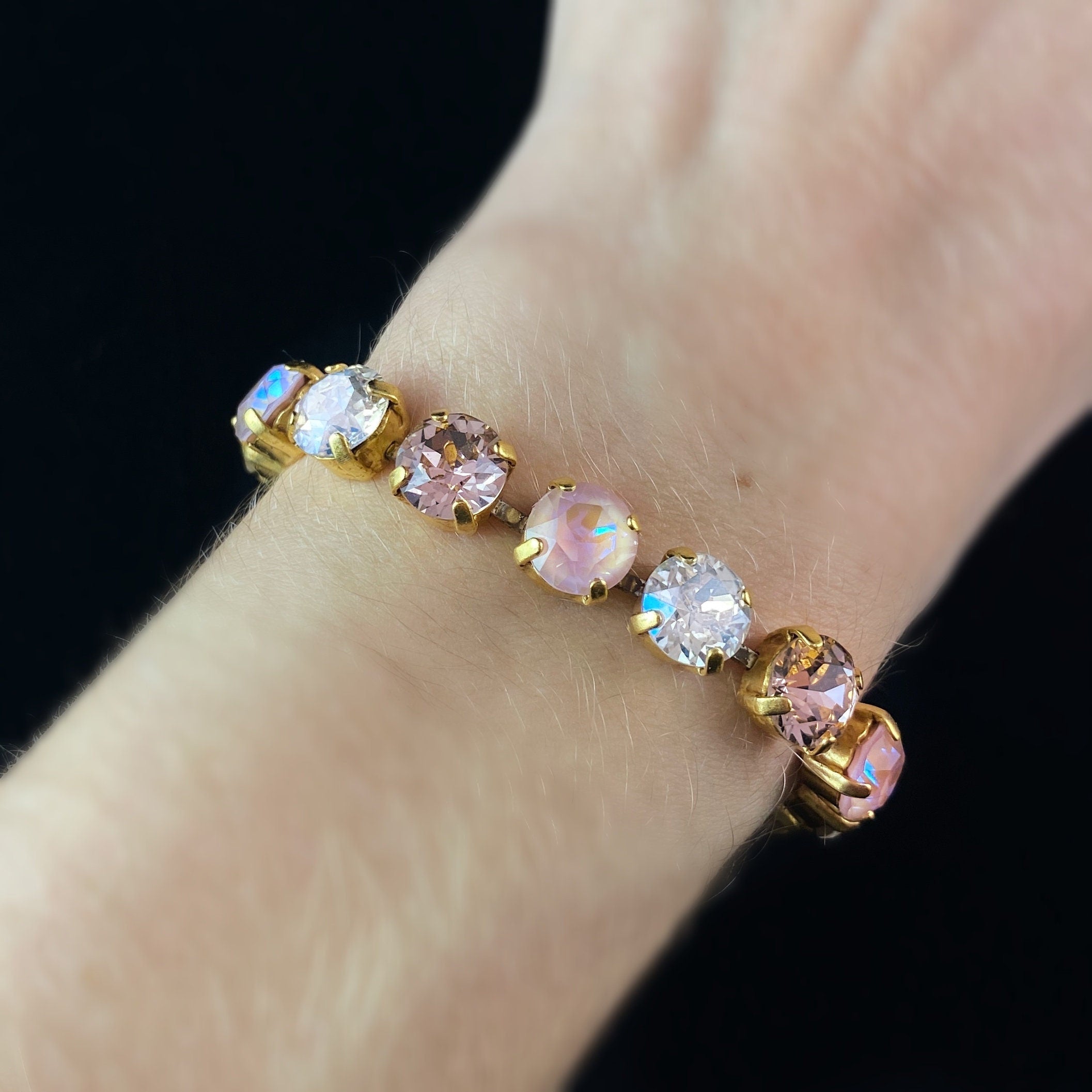 Swarovski clear crystal on sale bracelet