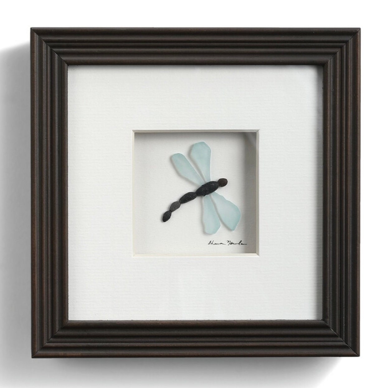 Of Life & Dragonflies, Sharon Nowlan Pebble Art