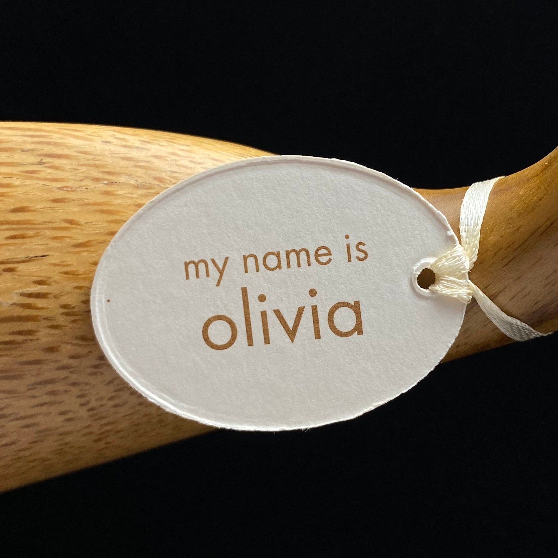 Olivia - Hand-carved and Hand-painted Bamboo Duck