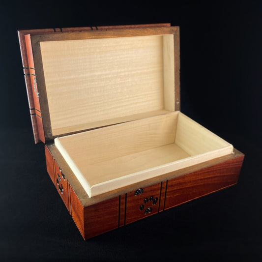 Paw Prints Wooden Treasure Box