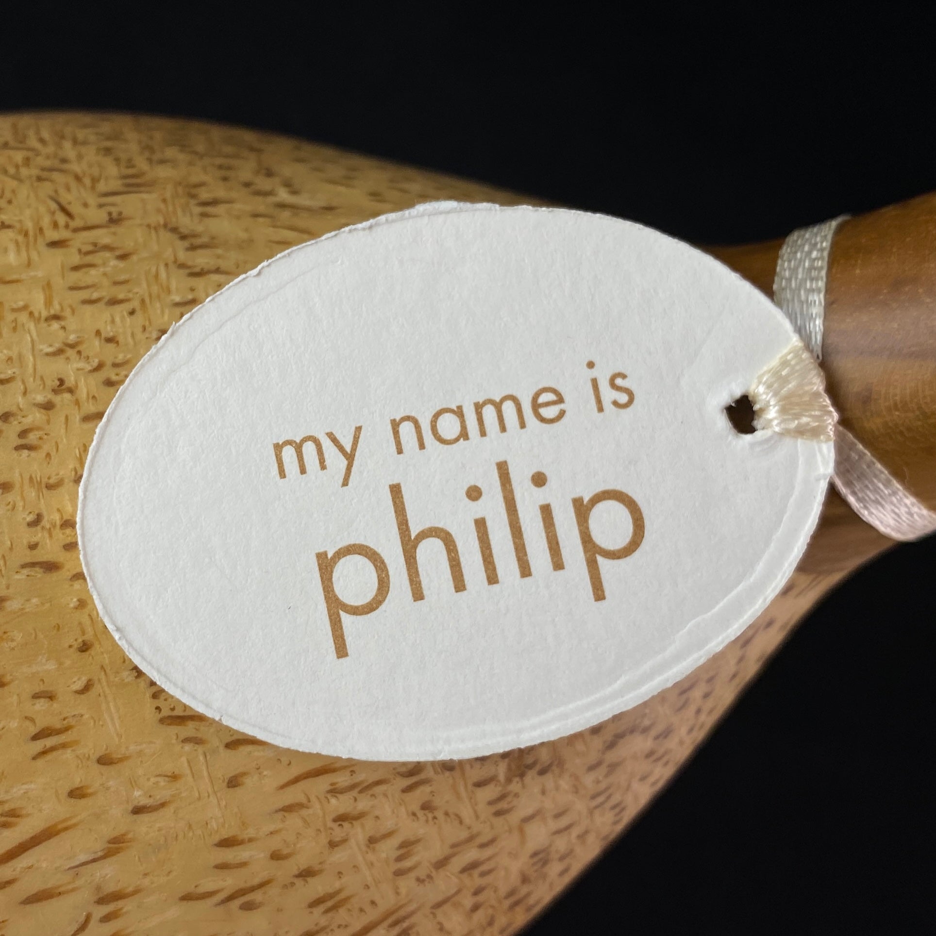 Philip - Hand-carved and Hand-painted Bamboo Duck