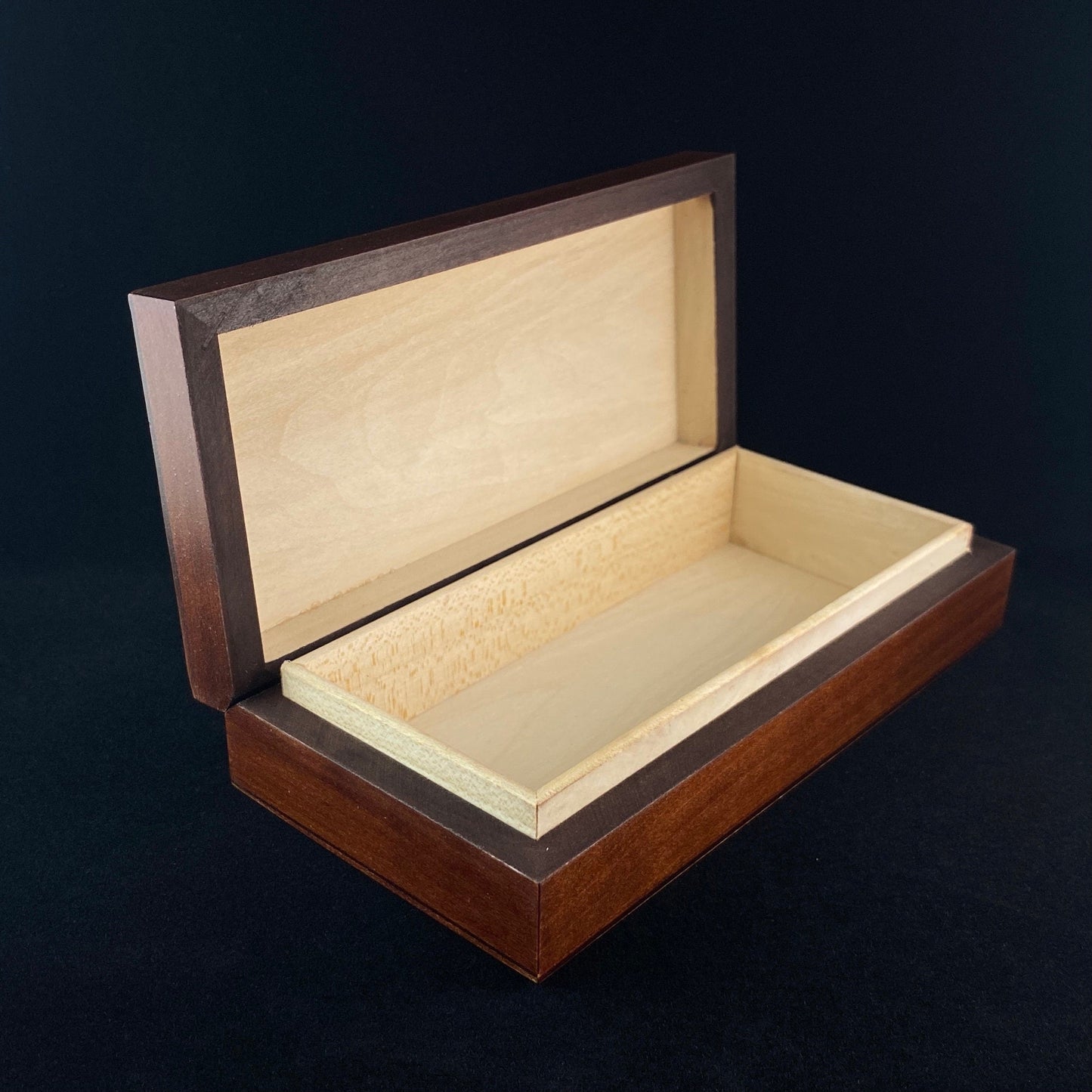 Piano Keys Handmade Hinged Wooden Treasure Box