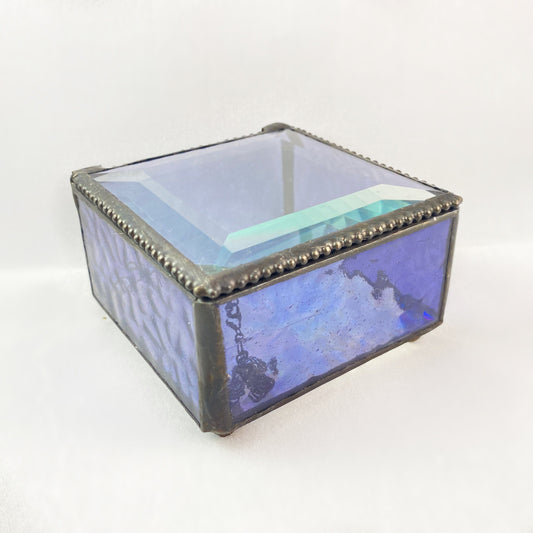 Purple Jewelry Box - Bright Purple Keepsake Box for Jewelry