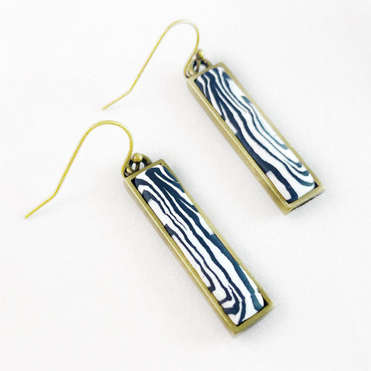 Reversible Polymer Clay Handmade Earrings