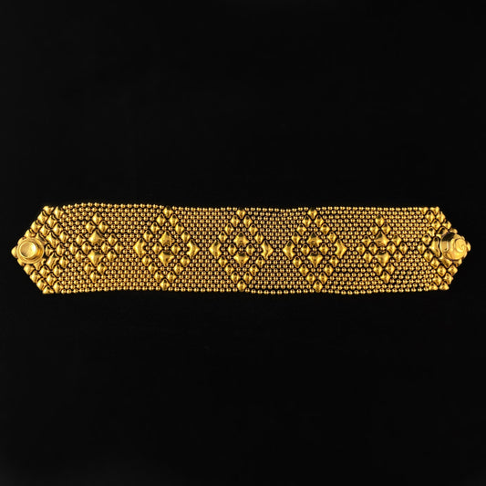 SG Liquid Metal Bracelet - 1.5 inch Wide Gold