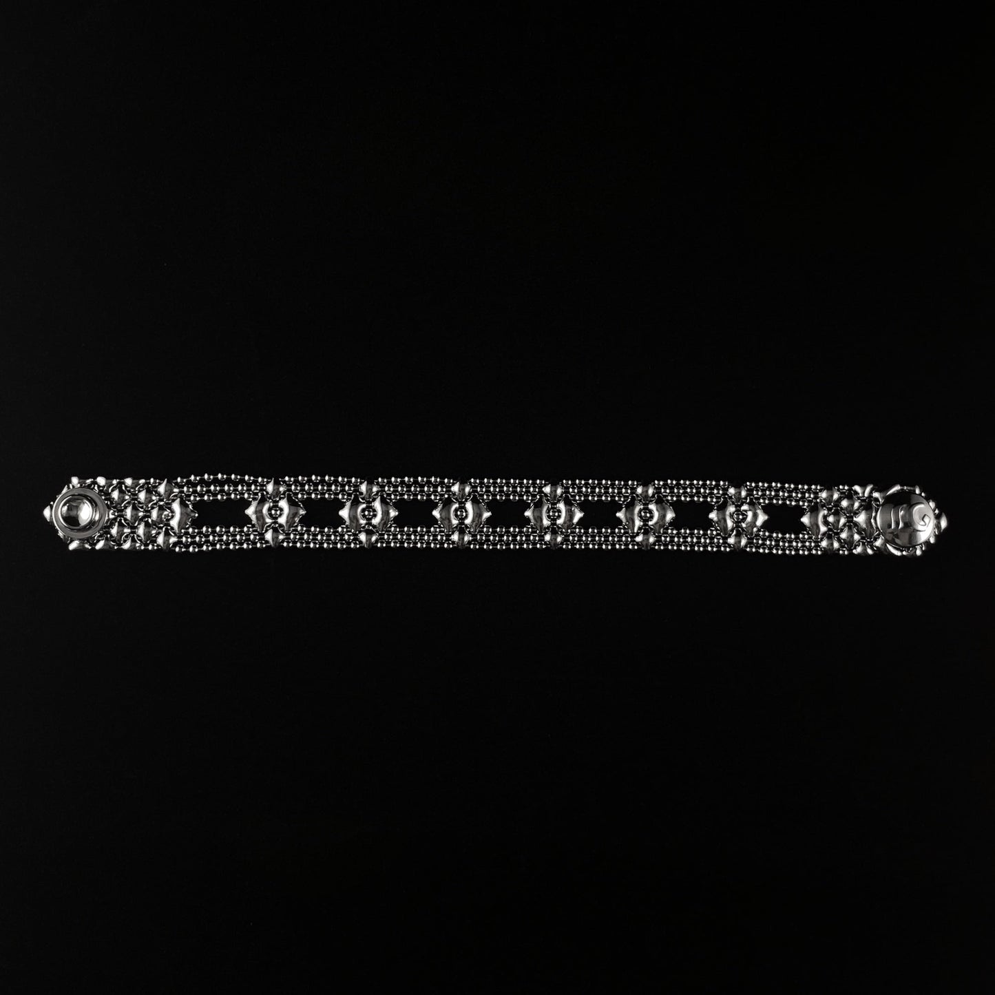 SG Liquid Metal Bracelet - 5/8 inch Wide Silver