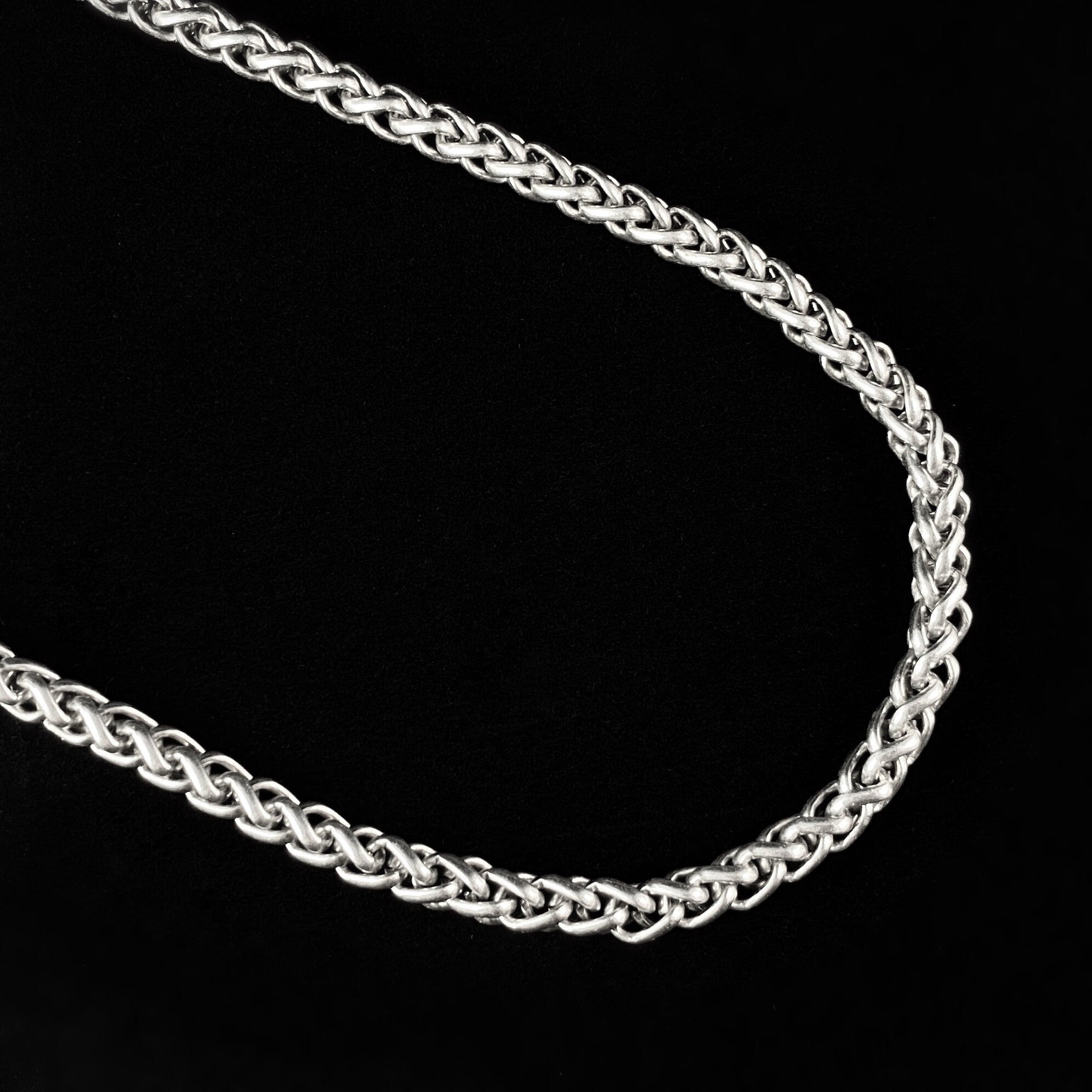 Buy Minimal Cluster Rose Gold Plated Sterling Silver Chain Necklace by  Mannash™ Jewellery