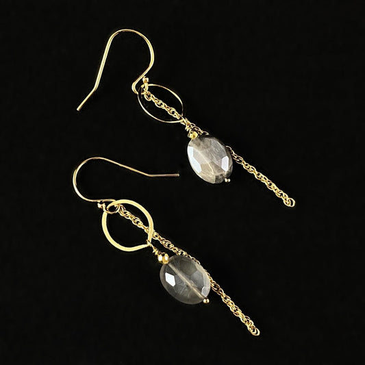 Silverlite Drop Earrings, Handmade in USA - Avaasi