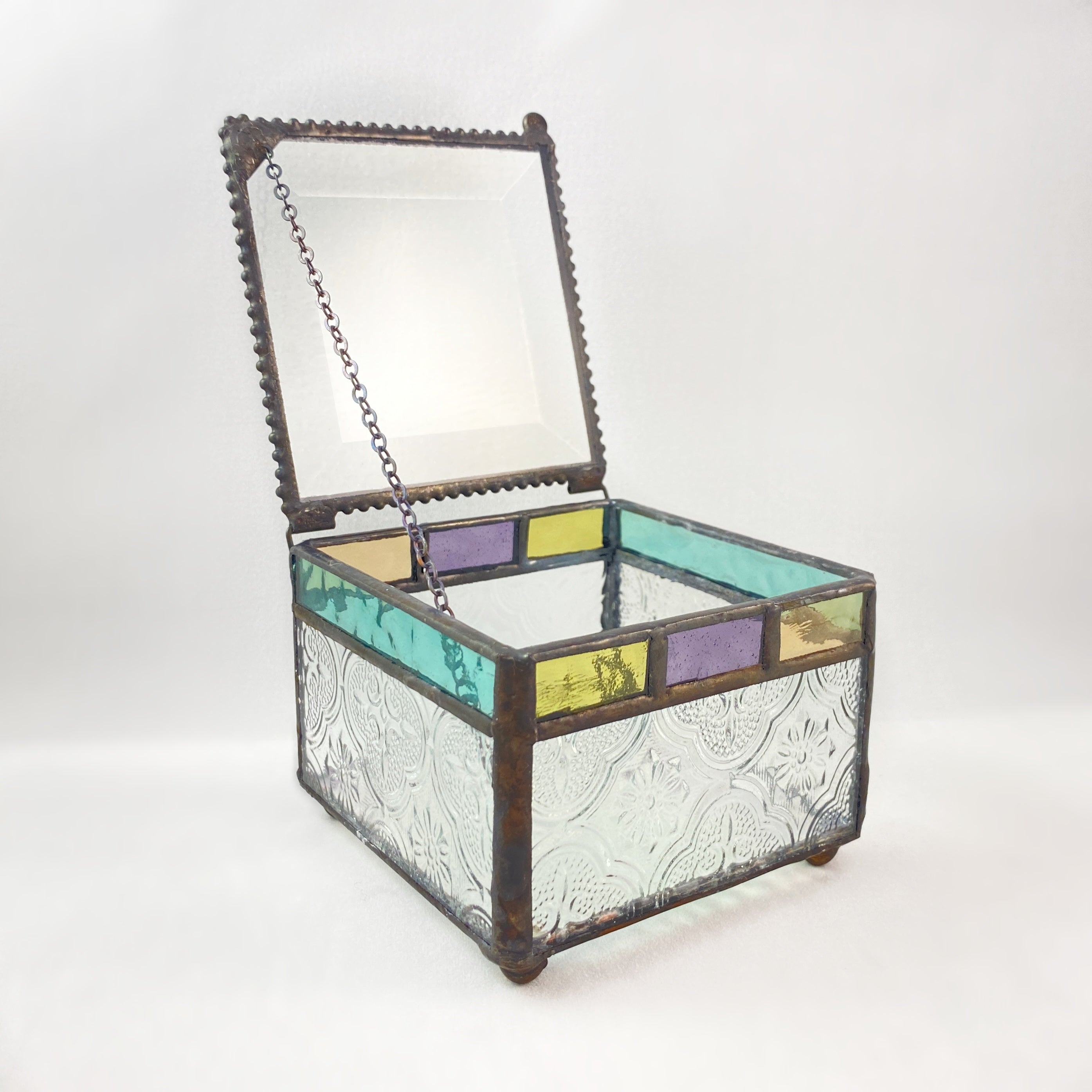 Stained glass outlets jewelry box