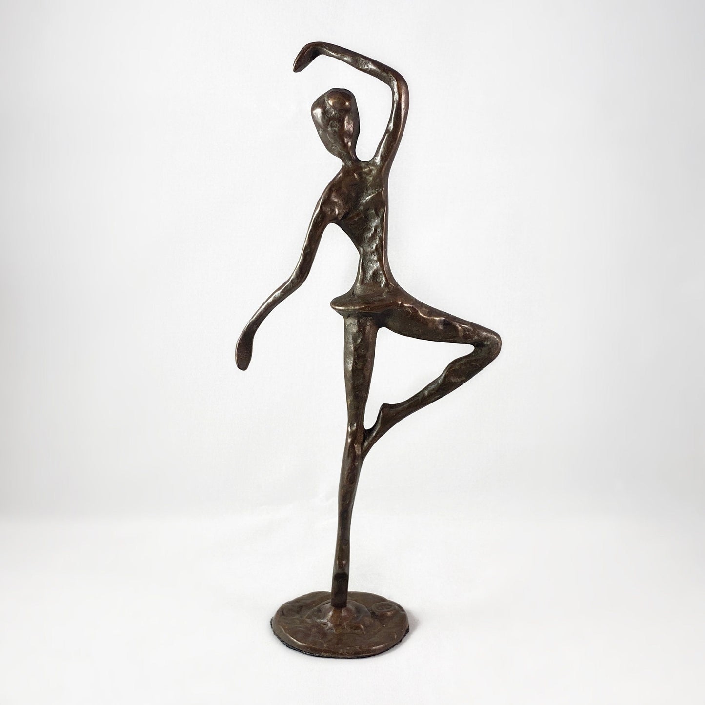 Standing Ballerina Bronze Sculpture - Unique Home Decor