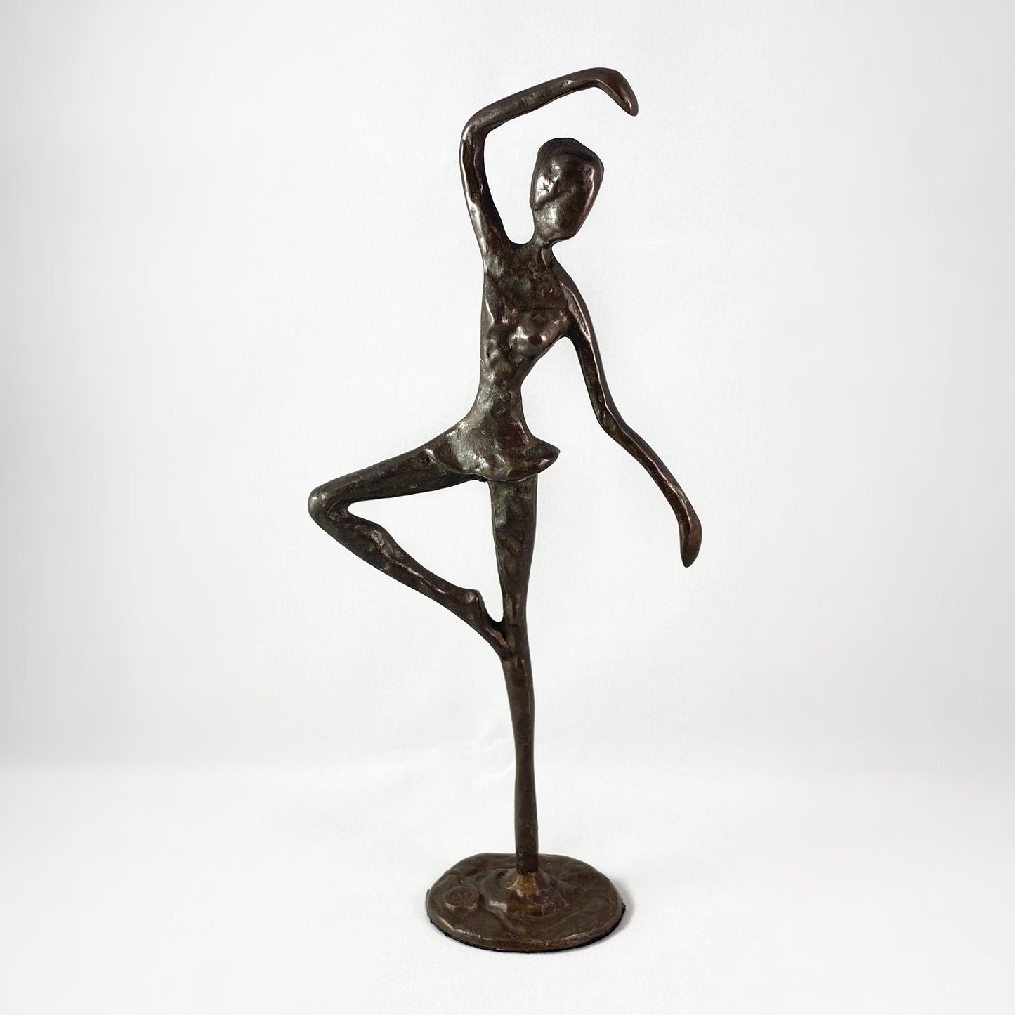 Standing Ballerina Bronze Sculpture - Unique Home Decor