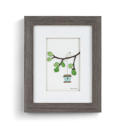 Summer, Sharon Nowlan Pebble Art - Gray