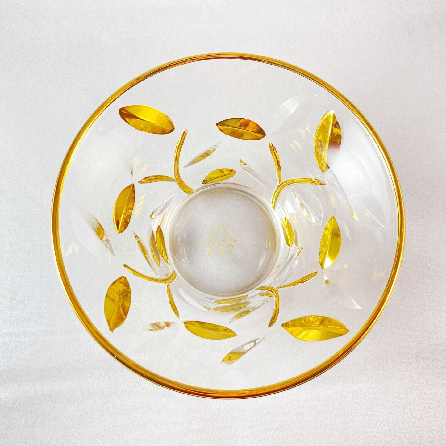 Venetian Glass 24 Kt Gold Tree of Life Dish - Handmade in Italy, Colorful Murano Glass Bowl