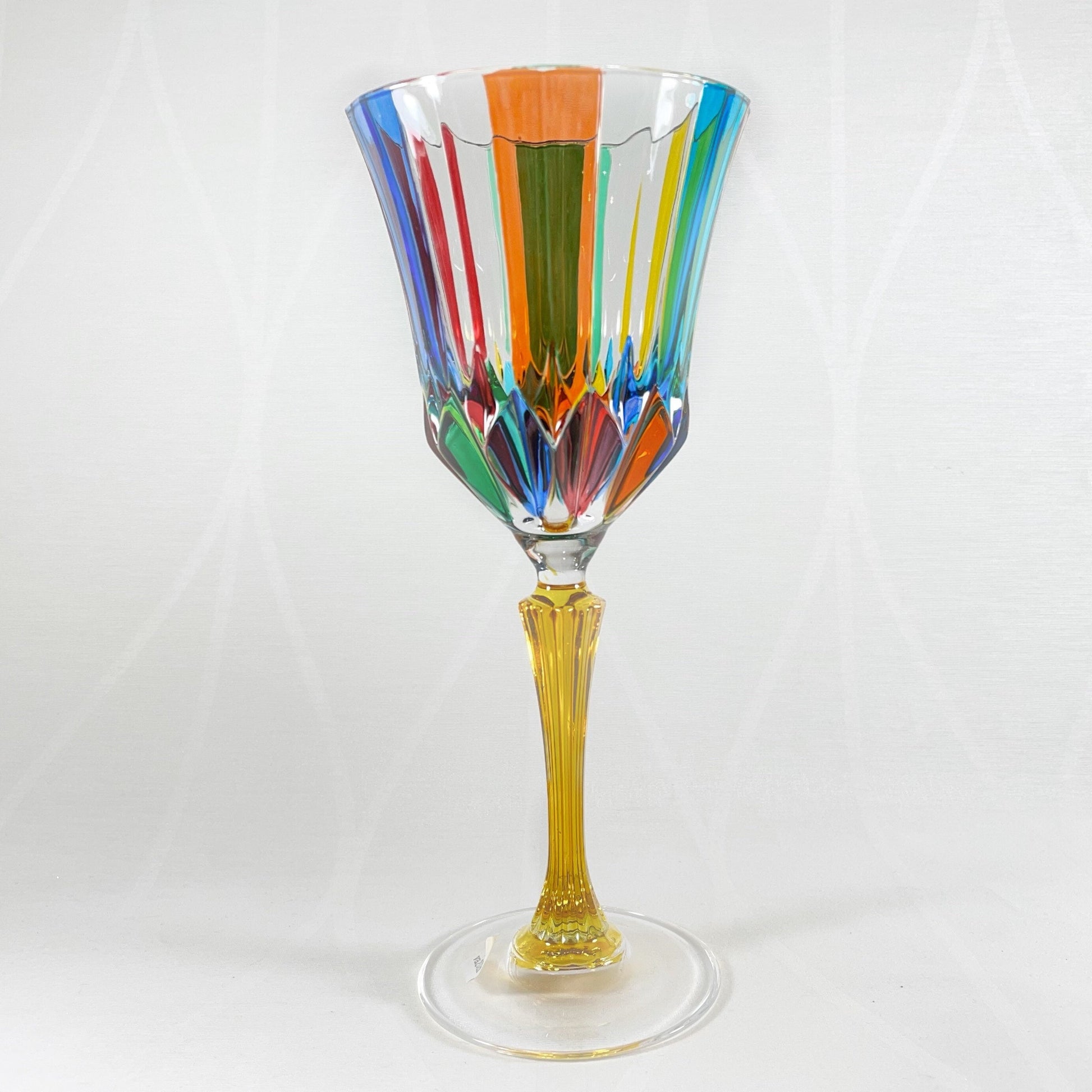 Adagio Wine Glass - MG Venetian Crystal (Colors)