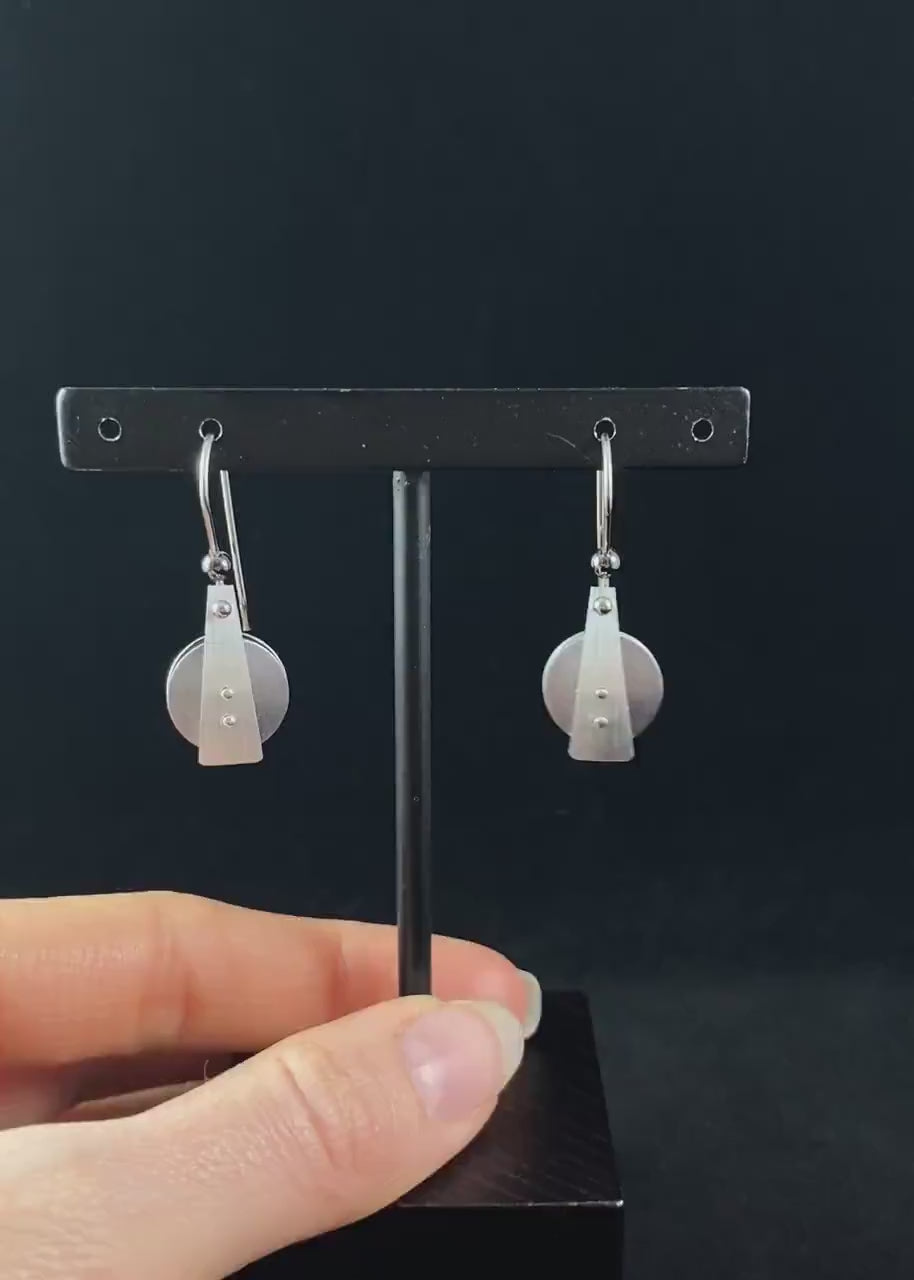 Handmade Aluminum Earrings, Hypoallergenic Lightweight - JR Franco Jewelry